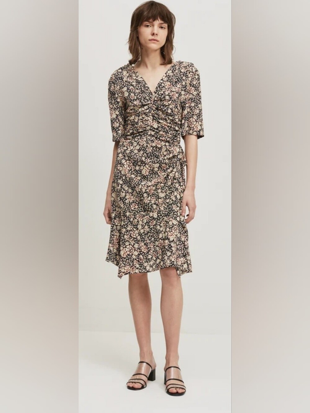 Isabel Marant Brodie Printed Solk Dress Size 36
